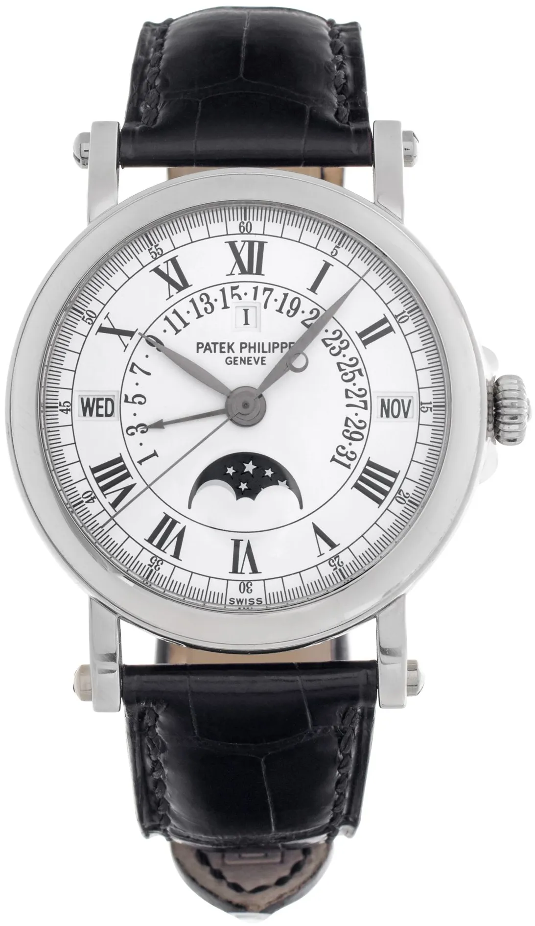 Patek Philippe Perpetual Calendar 5059P 36mm Platinum White