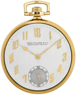 Patek Philippe Pocketwatch Pocket Watch 18k Silver