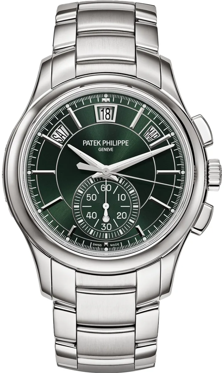 Patek Philippe Annual Calendar Chronograph 5905/1A-001 42mm Stainless steel Green