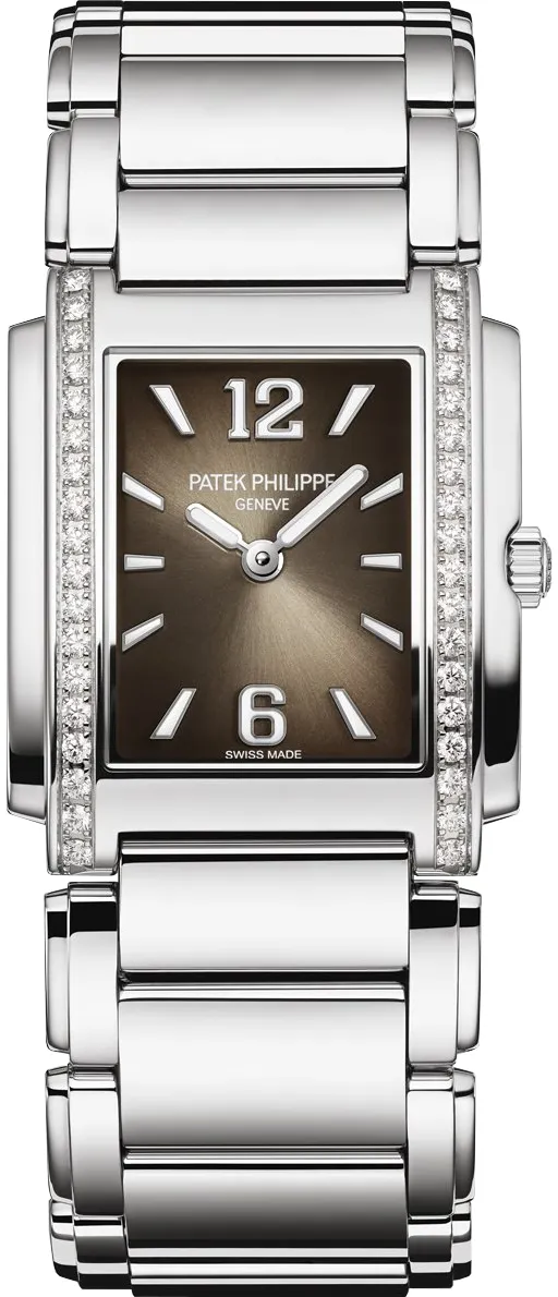 Patek Philippe Twenty~4 4910/1200A-010 25mm Stainless steel Gray