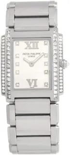 Patek Philippe Twenty~4 4910/20G 18k white gold White