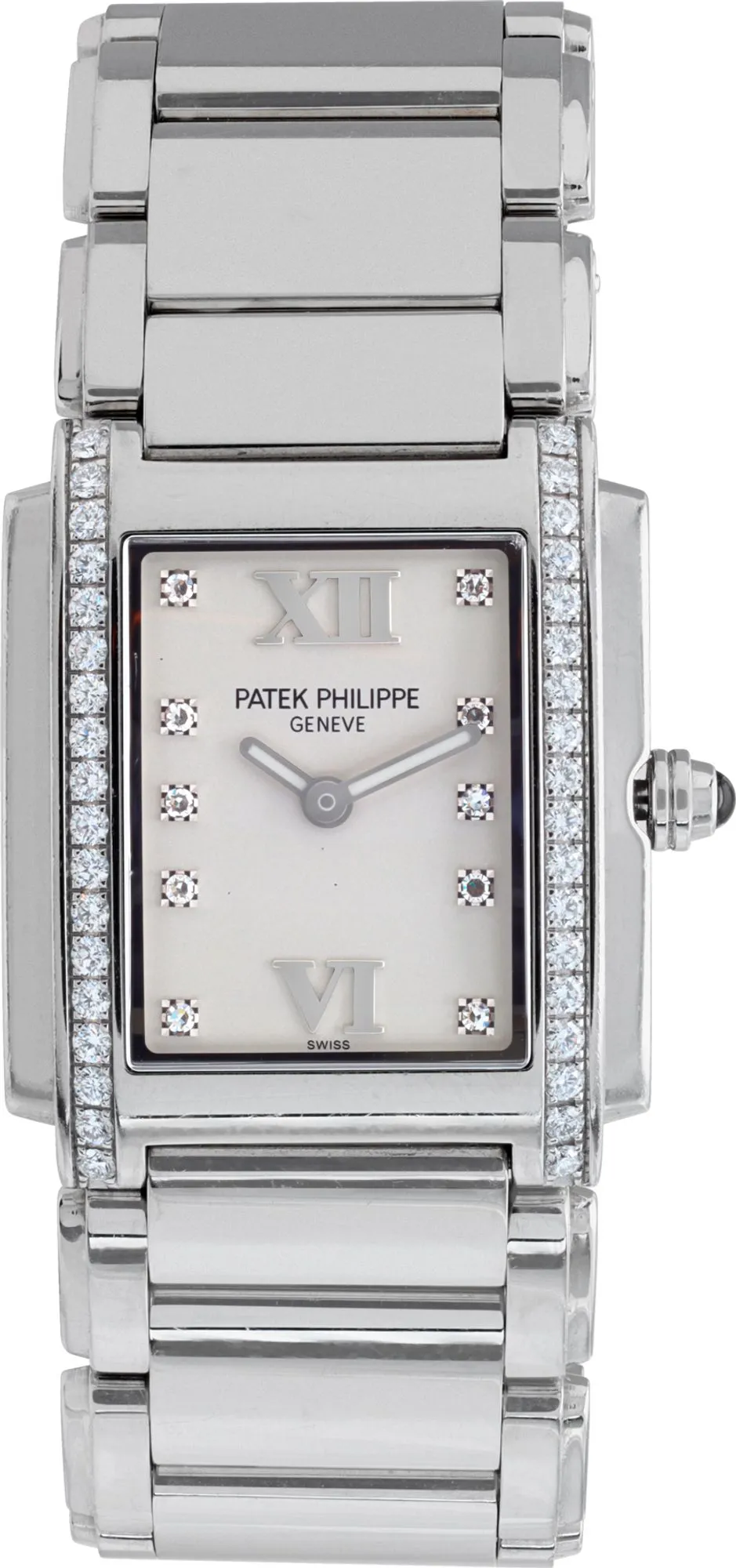 Patek Philippe Twenty~4 4910 25mm Stainless steel Silver