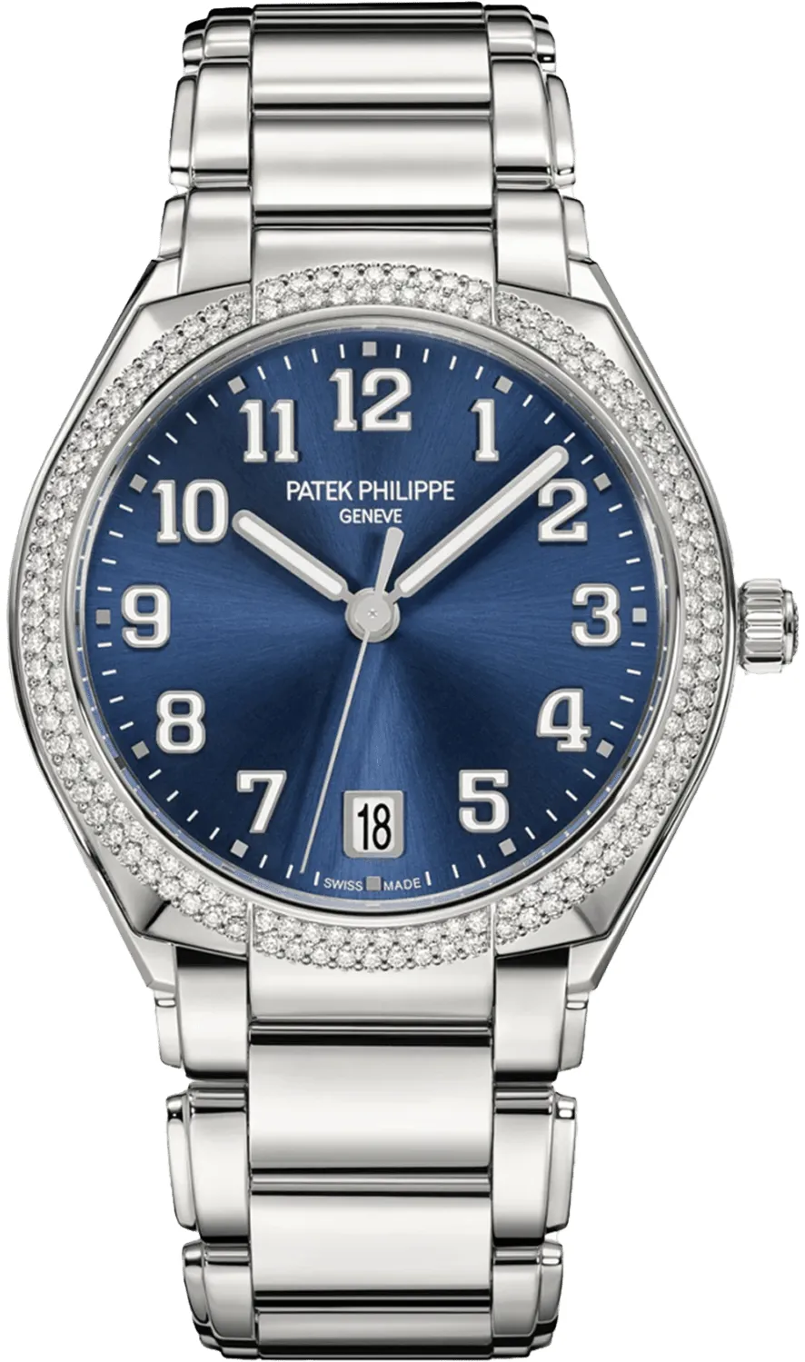 Patek Philippe Twenty~4 7300/1200A-001 36mm Stainless steel Blue