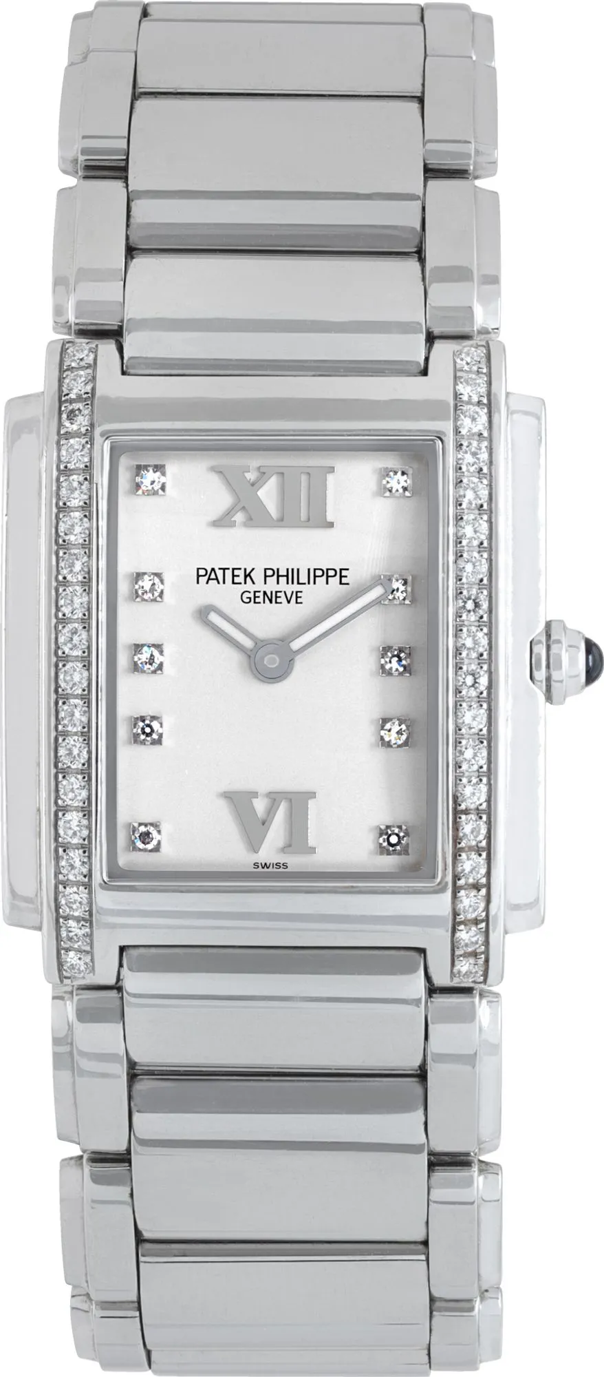 Patek Philippe Twenty~4 4910/010 25mm Stainless steel White