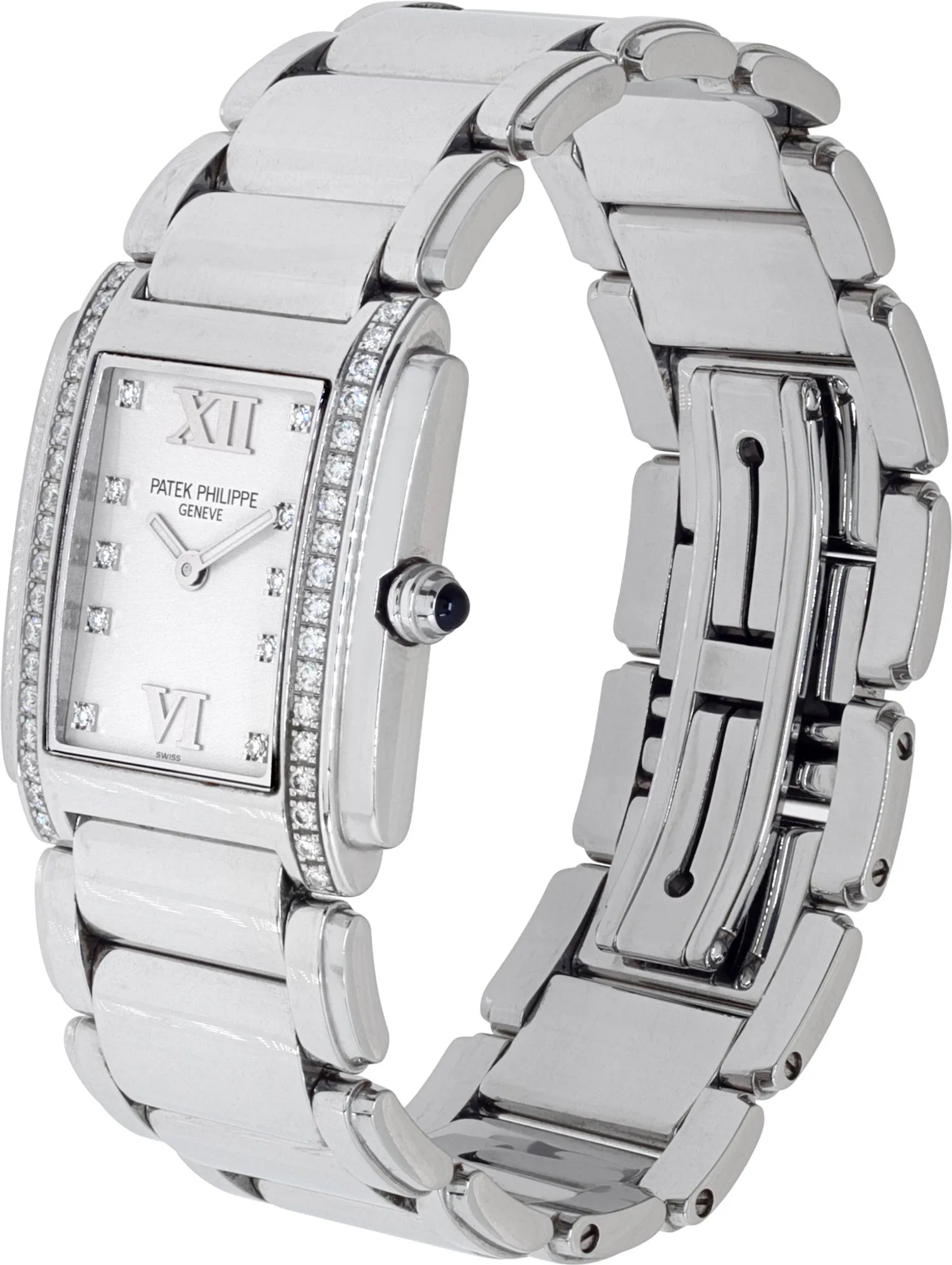 Patek Philippe Twenty~4 4910/010 25mm Stainless steel White 1