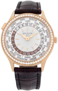 Patek Philippe World Time 7130R 18k rose gold Silver