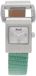 Piaget Protocol 5222 18k white gold Silver