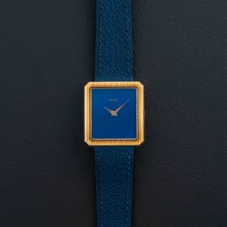 Piaget Protocole 9154 Yellow gold Blue