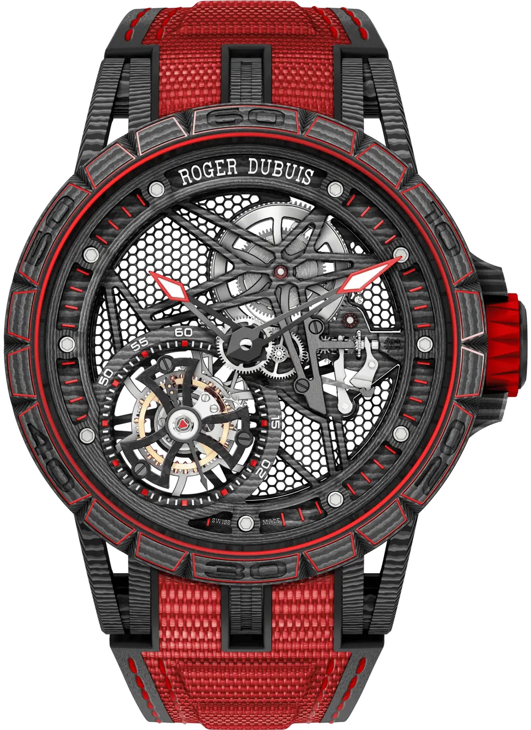 Roger Dubuis Excalibur RDDBEX0572 45mm Carbon fiber Black