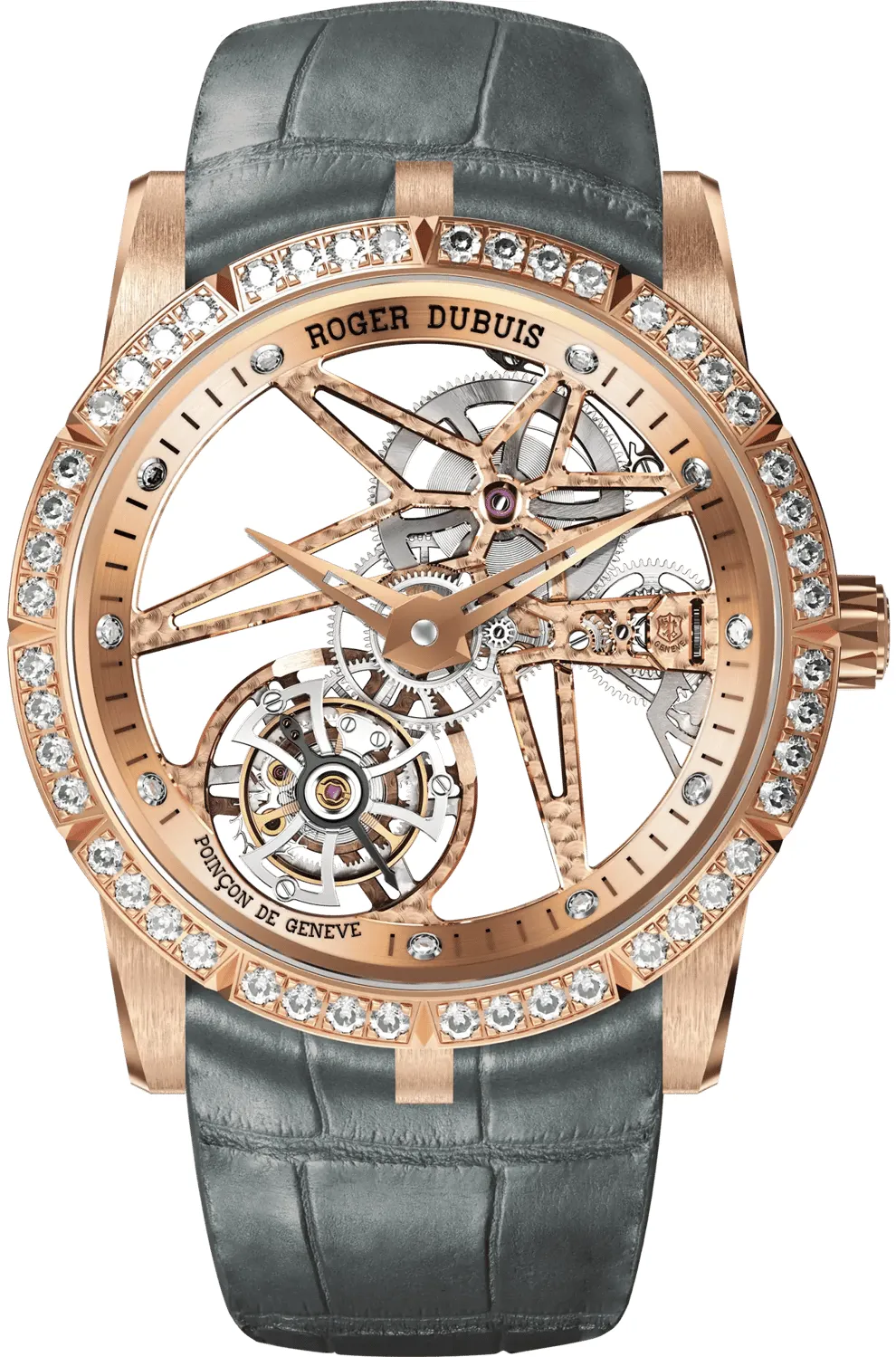 Roger Dubuis Excalibur RDDBEX0664 36mm Rose gold Pink