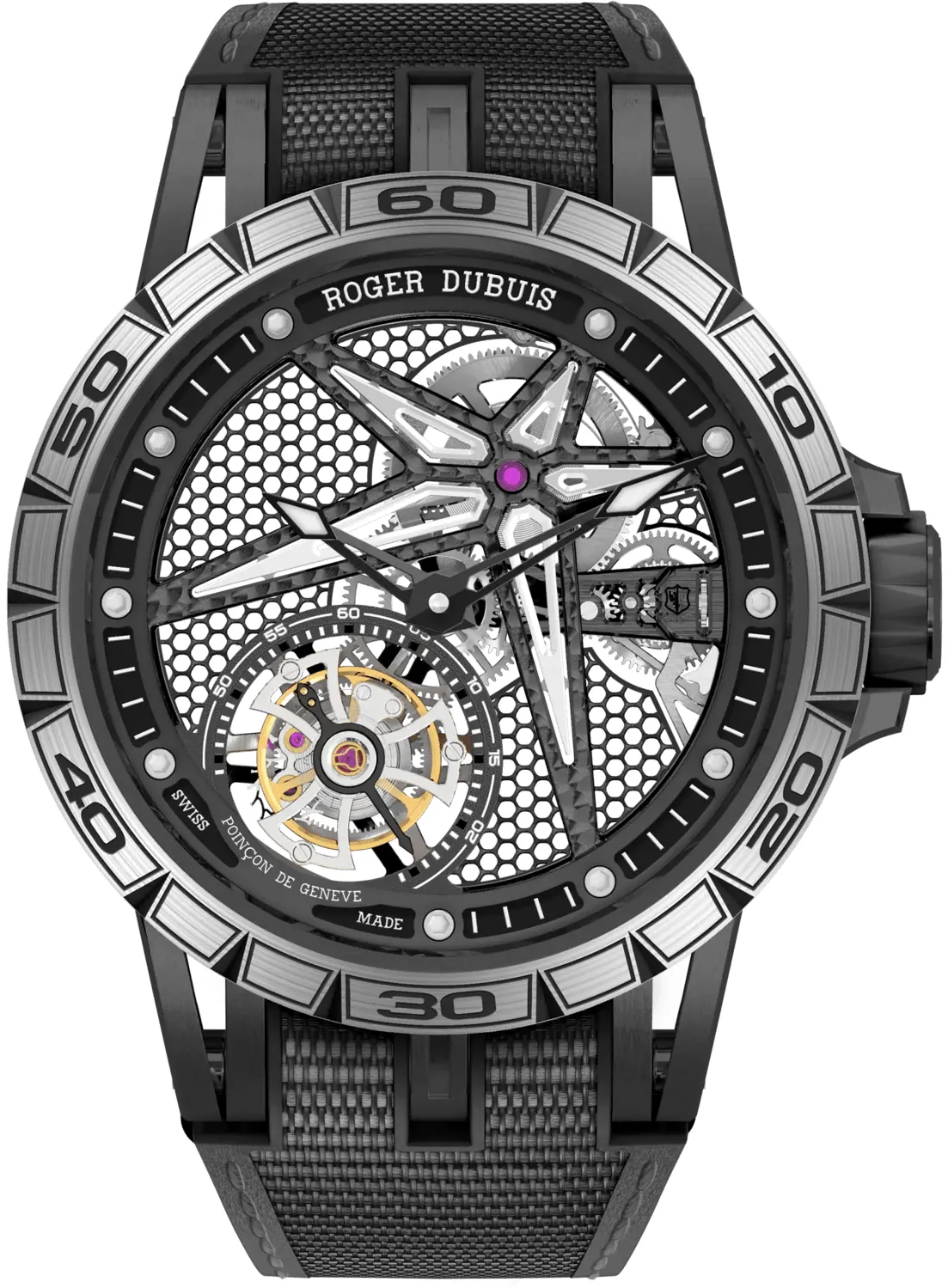 Roger Dubuis Excalibur RDDBEX0815 39mm Titanium Black