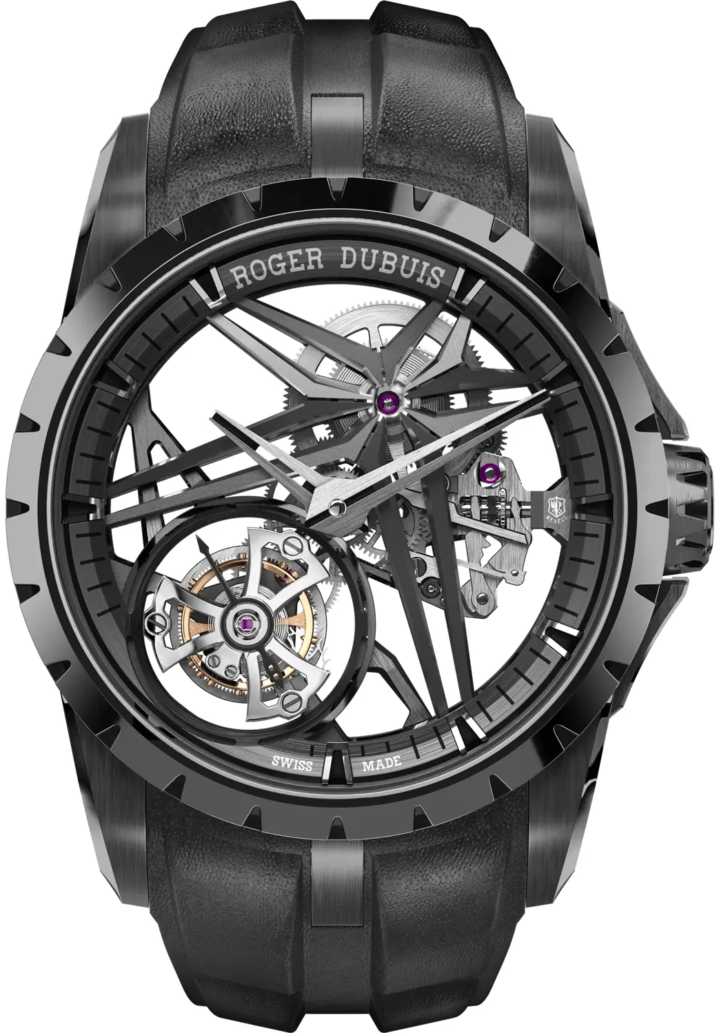 Roger Dubuis Excalibur RDDBEX0889 42mm Titanium Dark gray