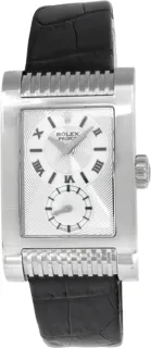 Rolex Cellini 5441/9 18k white gold Silver