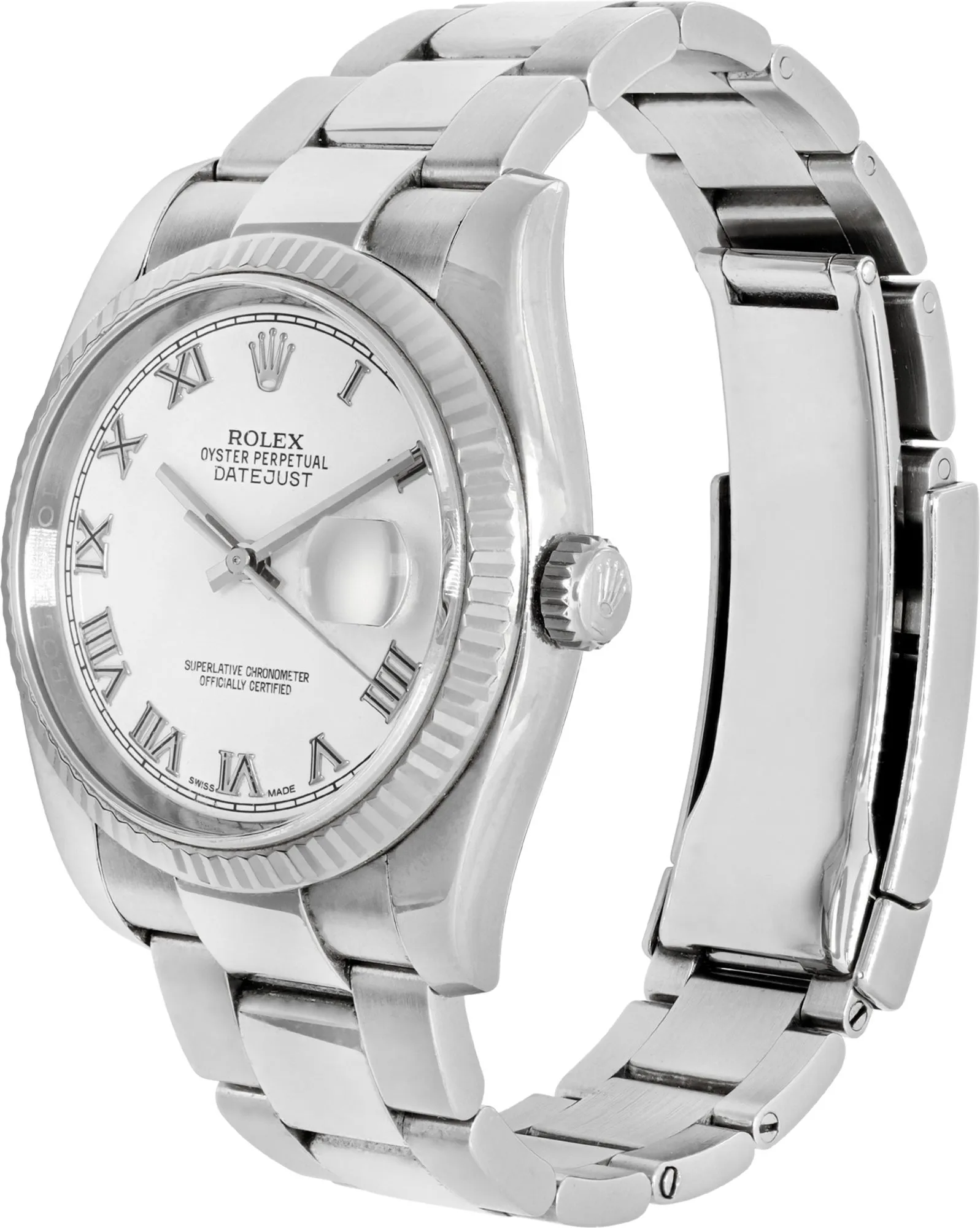 Rolex Datejust 36 116234 36mm Stainless steel White 1