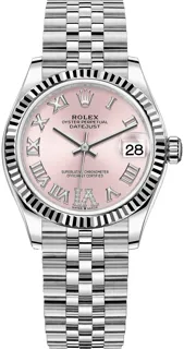 Rolex Datejust 31 278274-0024 White gold and Stainless steel Pink