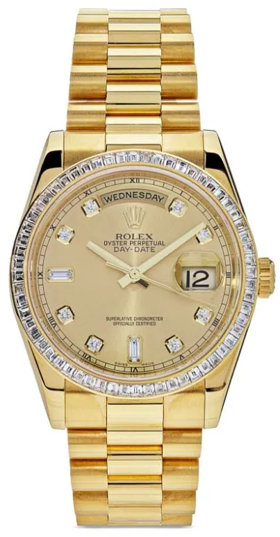 Rolex Day-Date 36 118398BR 36mm Yellow gold Gold