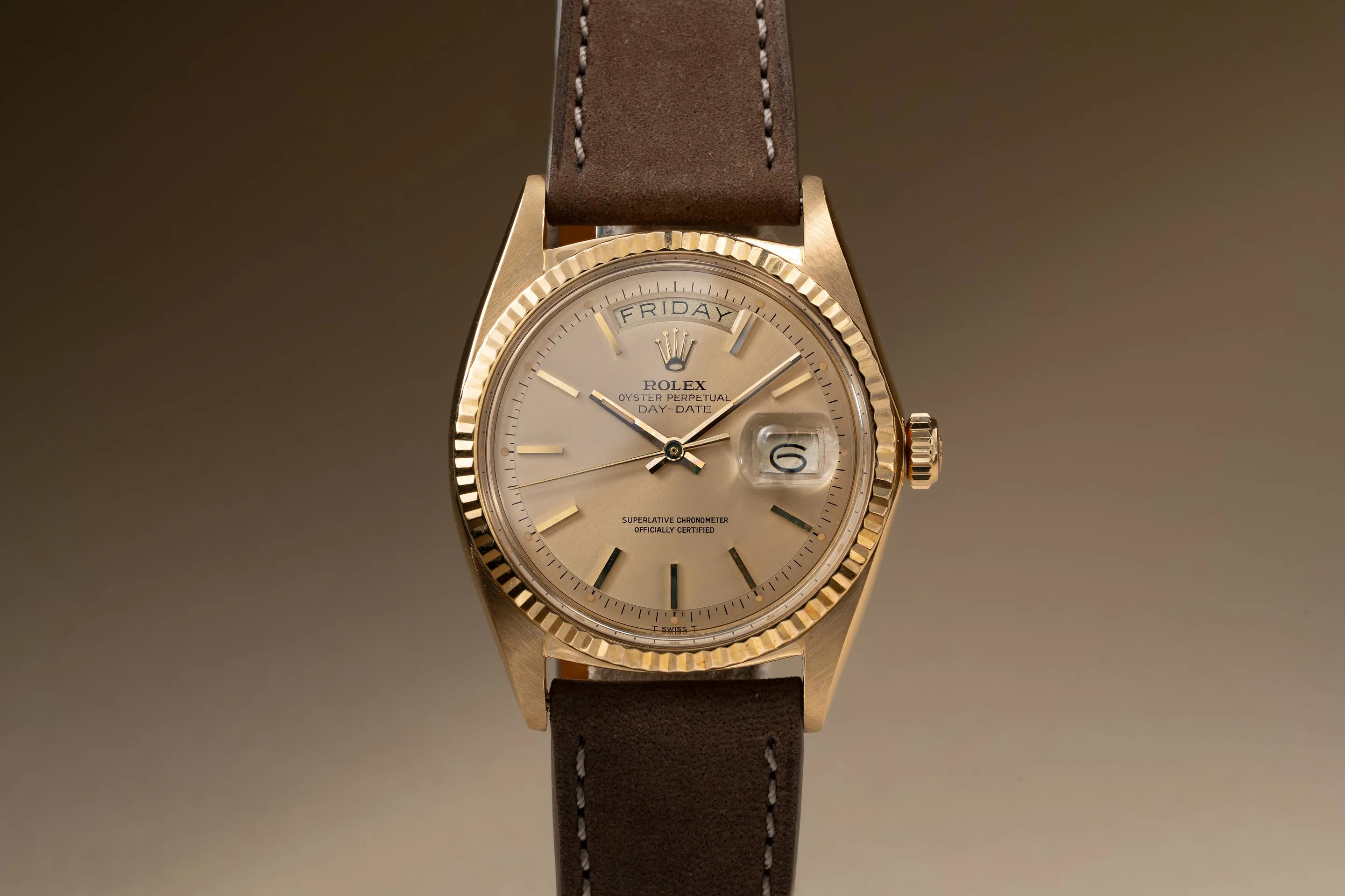 Rolex Day-Date 1803 Yellow gold Champagne