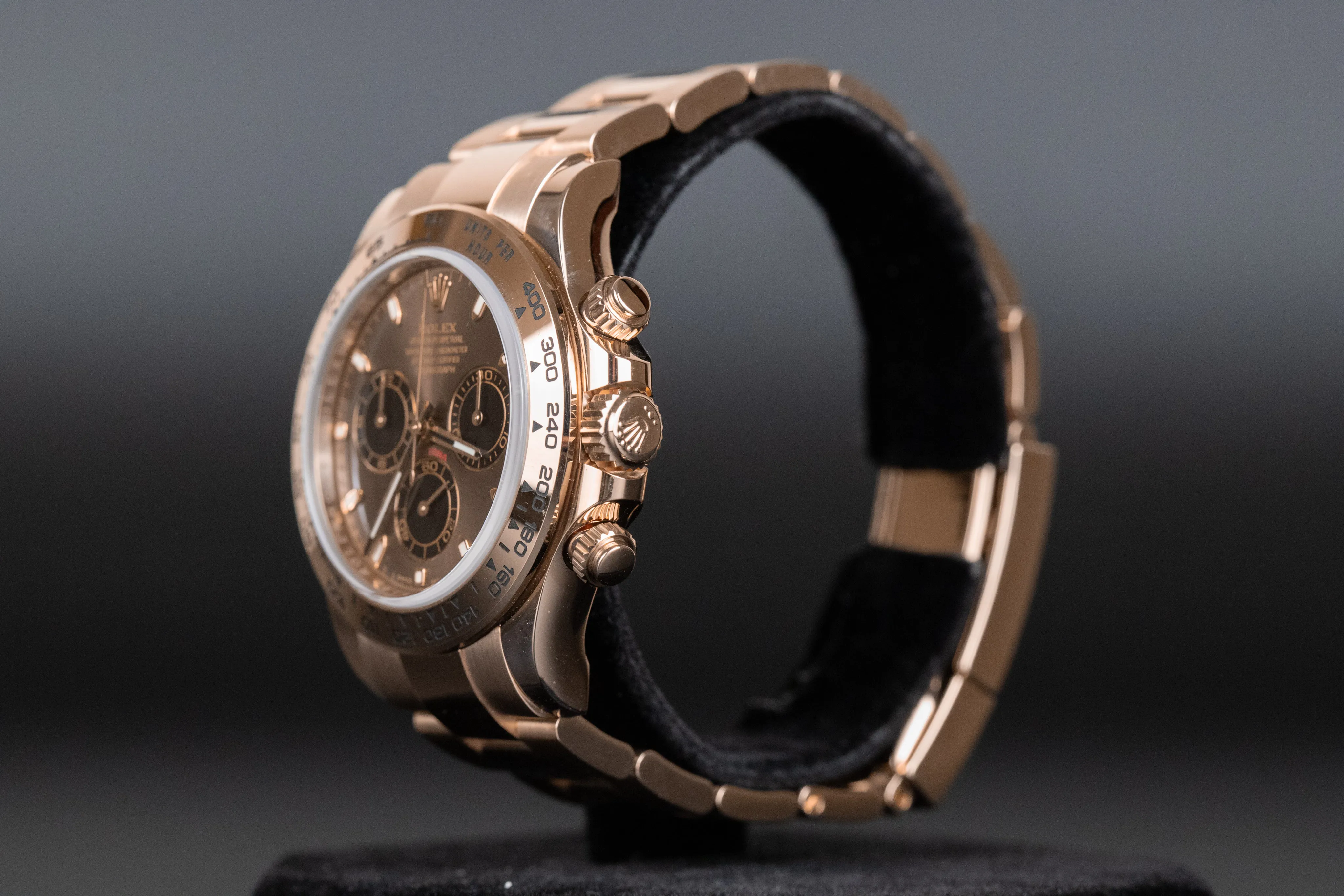 Rolex Daytona 116505 40mm Rose gold Brown 1