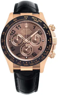 Rolex Daytona 116515 18k rose gold Brown