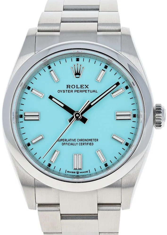 Rolex Oyster Perpetual 126000-0006 36mm Oystersteel Blue