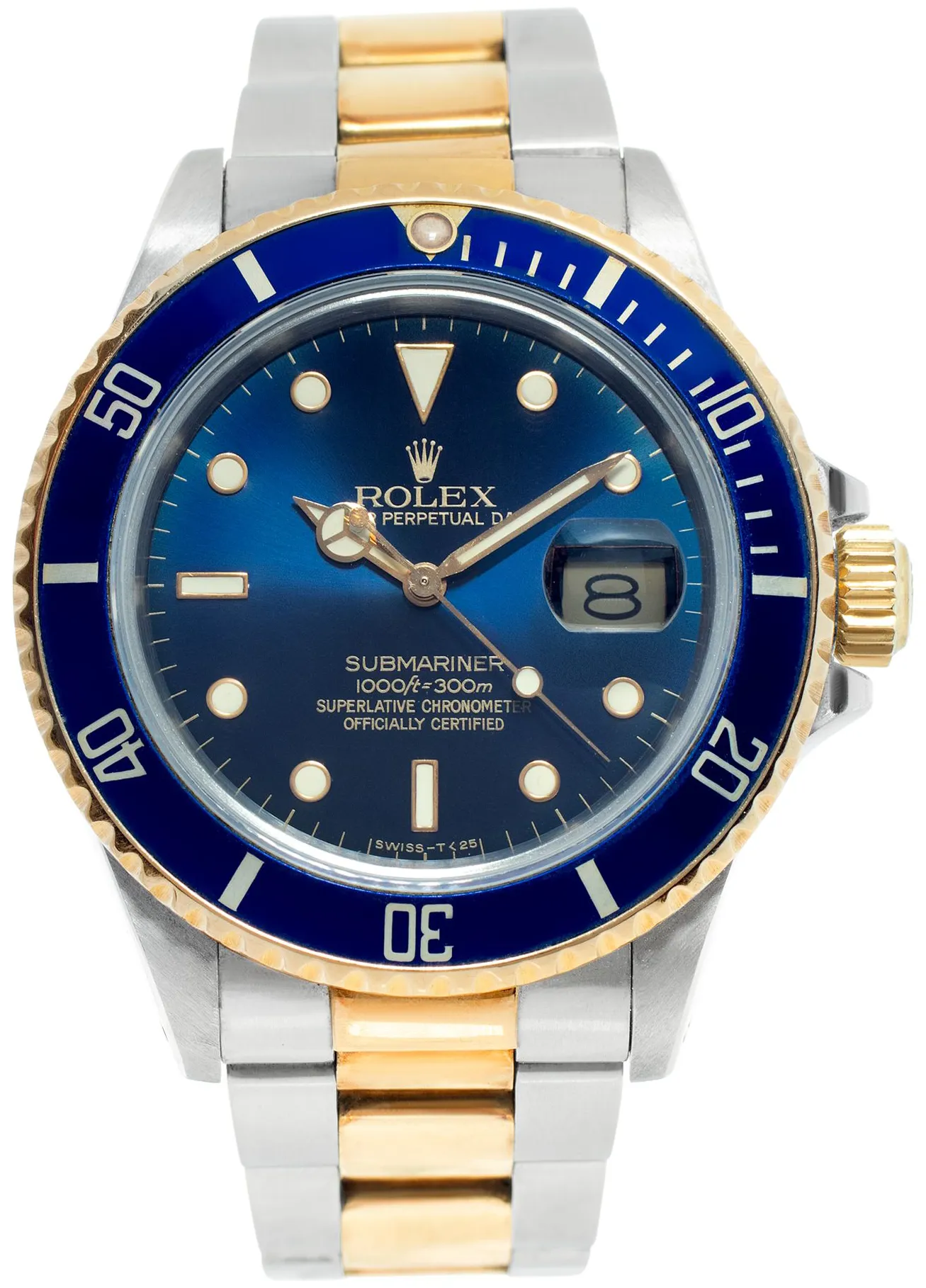 Rolex Submariner 16803 40mm Stainless steel Blue