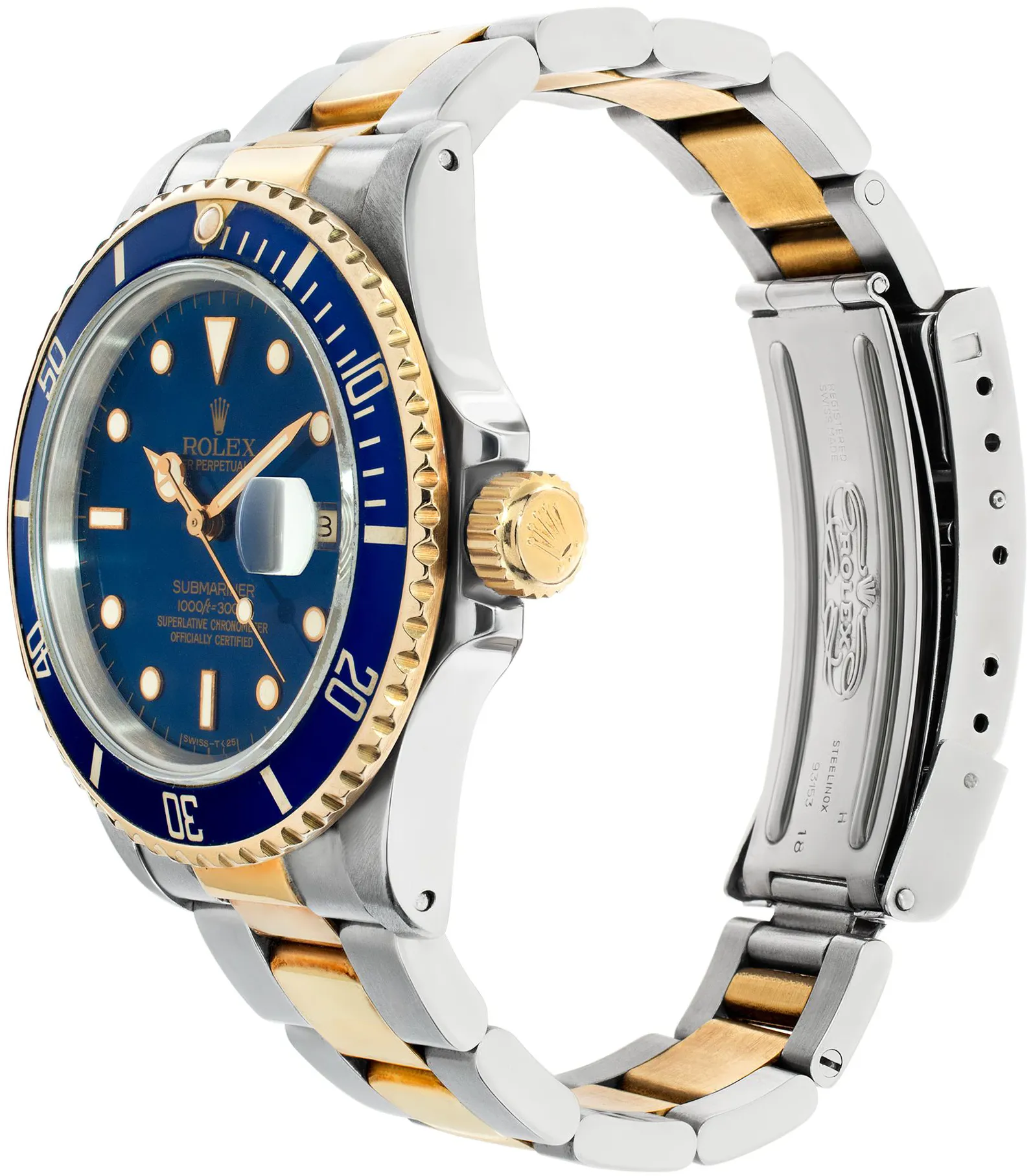 Rolex Submariner 16803 40mm Stainless steel Blue 1