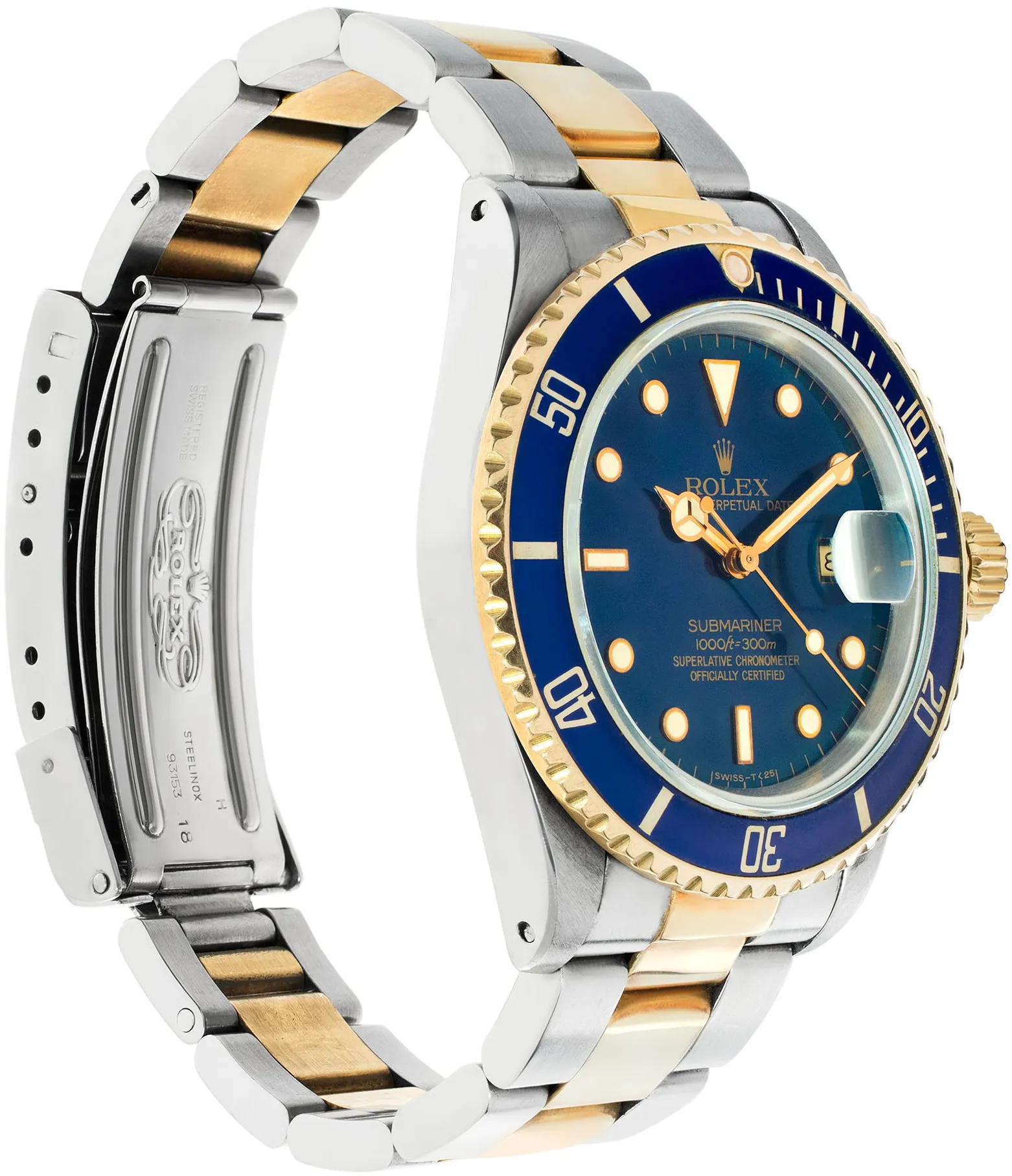 Rolex Submariner 16803 40mm Stainless steel Blue 2