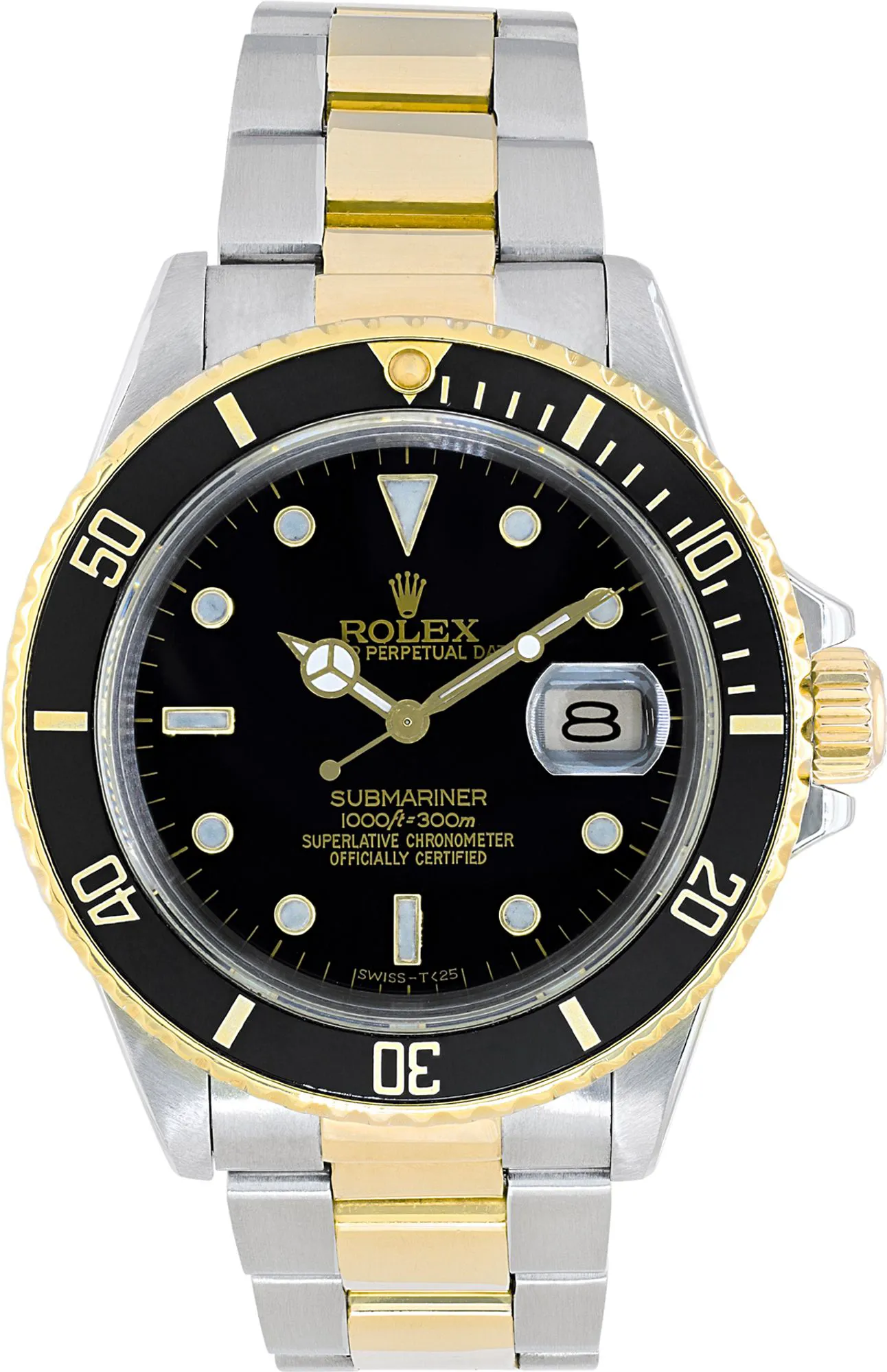 Rolex Submariner 16803 40mm Stainless steel Black