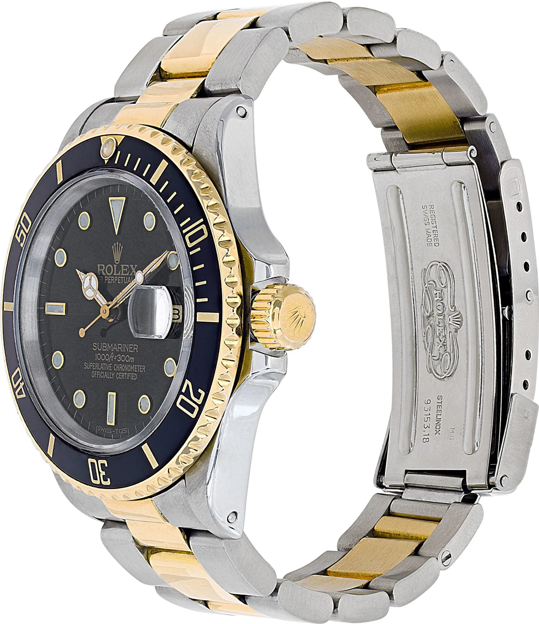 Rolex Submariner 16803 40mm Stainless steel Black 1