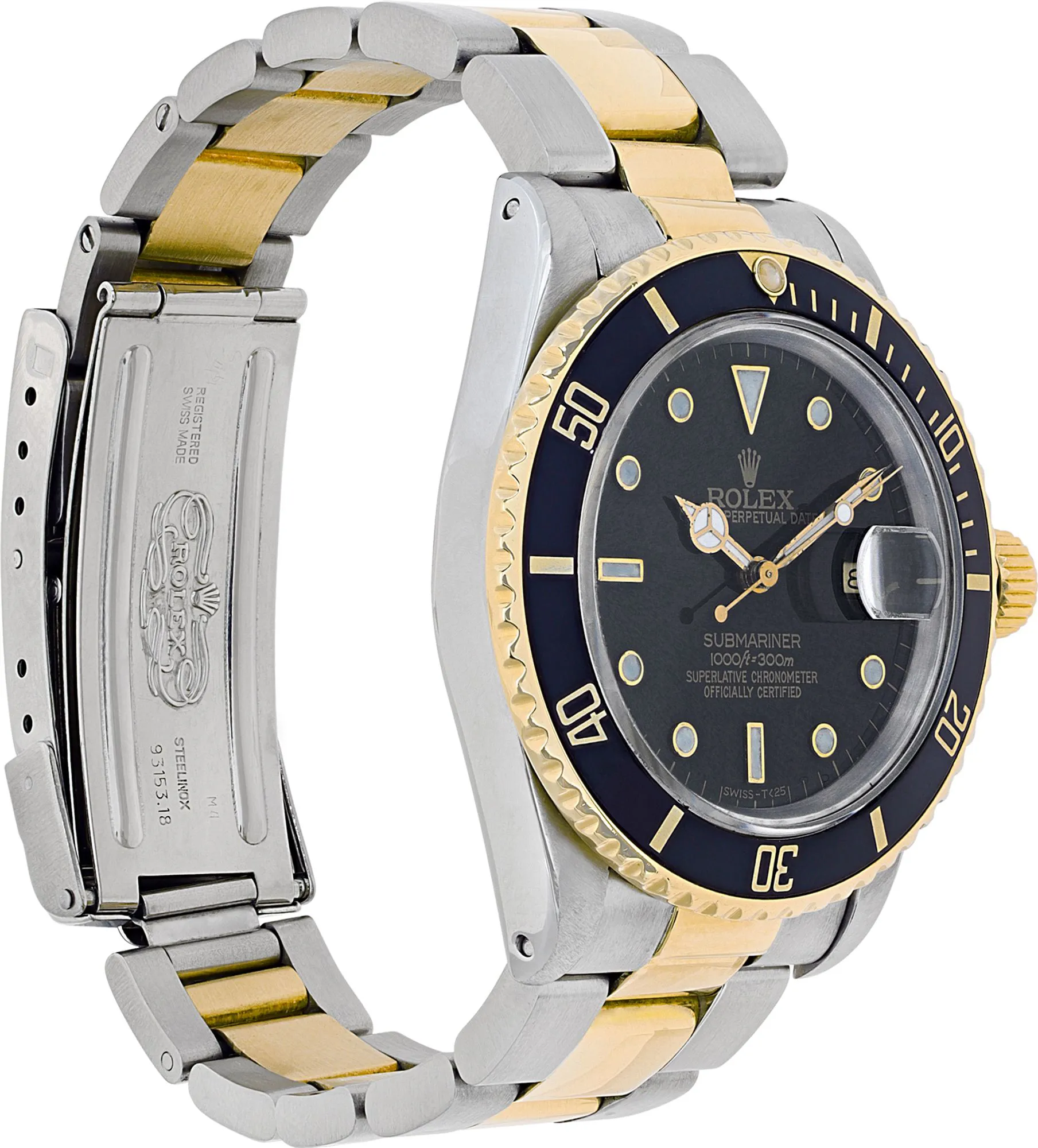 Rolex Submariner 16803 40mm Stainless steel Black 2