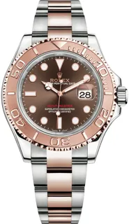 Rolex Yacht-Master 126621-0001 Oystersteel and Everose gold Brown