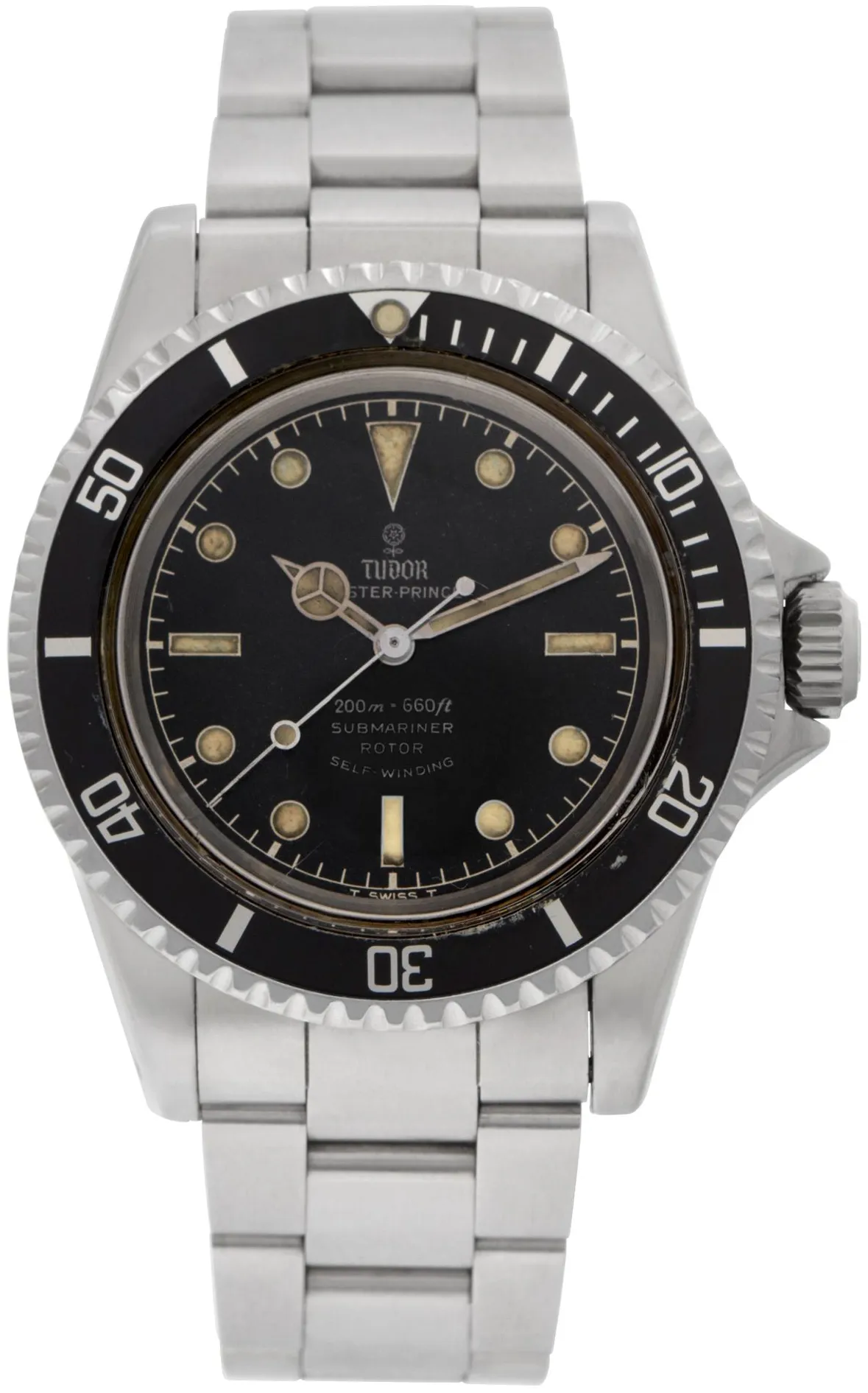 Tudor Submariner 7928 40mm Stainless steel Black