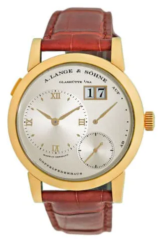 A. Lange & Söhne Lange 1 101.021 38.5mm Yellow gold Silver