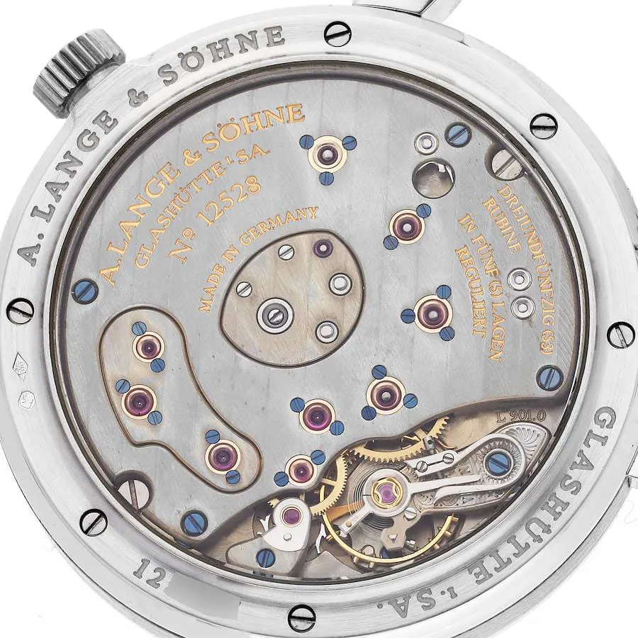 A. Lange & Söhne Lange 1 101.025 38.5mm Platinum Silver 5