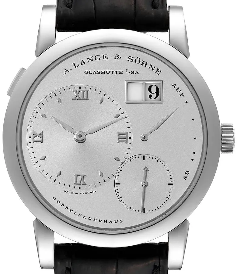 A. Lange & Söhne Lange 1 101.025 38.5mm Platinum Silver