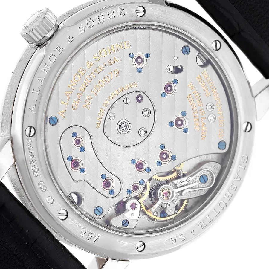 A. Lange & Söhne Lange 1 101.039 38.5mm White gold Silver 1