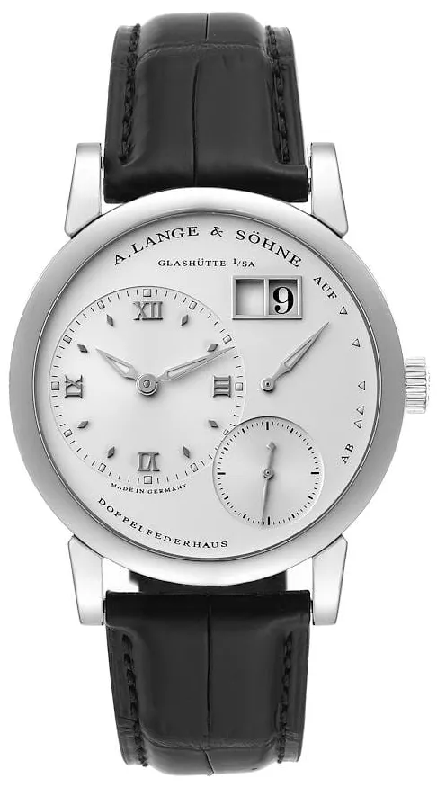 A. Lange & Söhne Lange 1 101.039 38.5mm White gold Silver