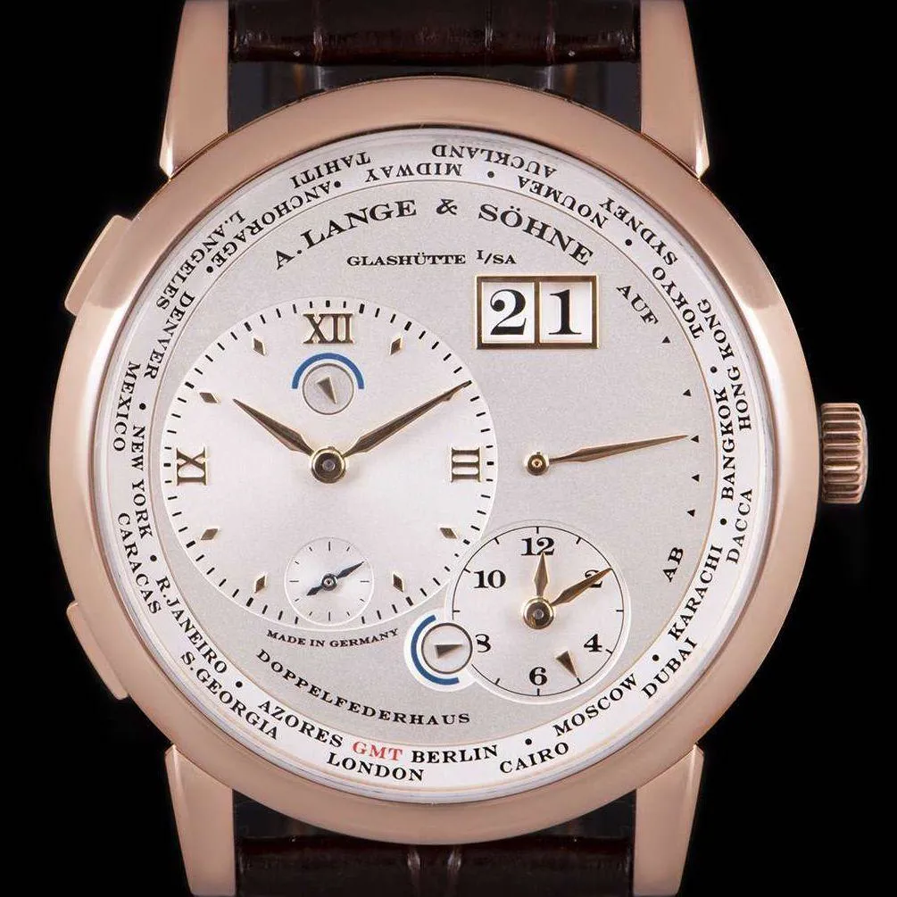 A. Lange & Söhne Lange 1 116.032 42mm Rose gold Silver