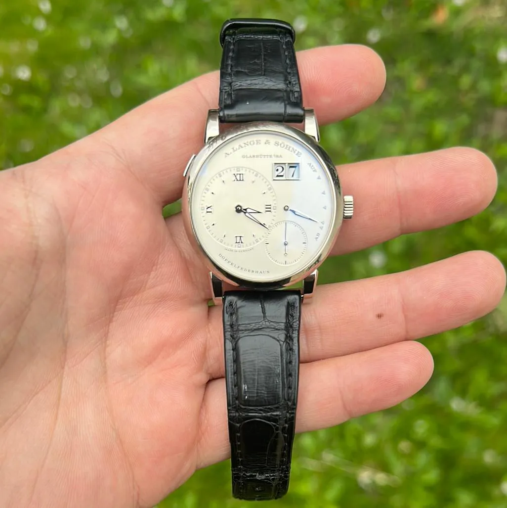 A. Lange & Söhne Lange 1 191.039 38.5mm White gold Silver 6