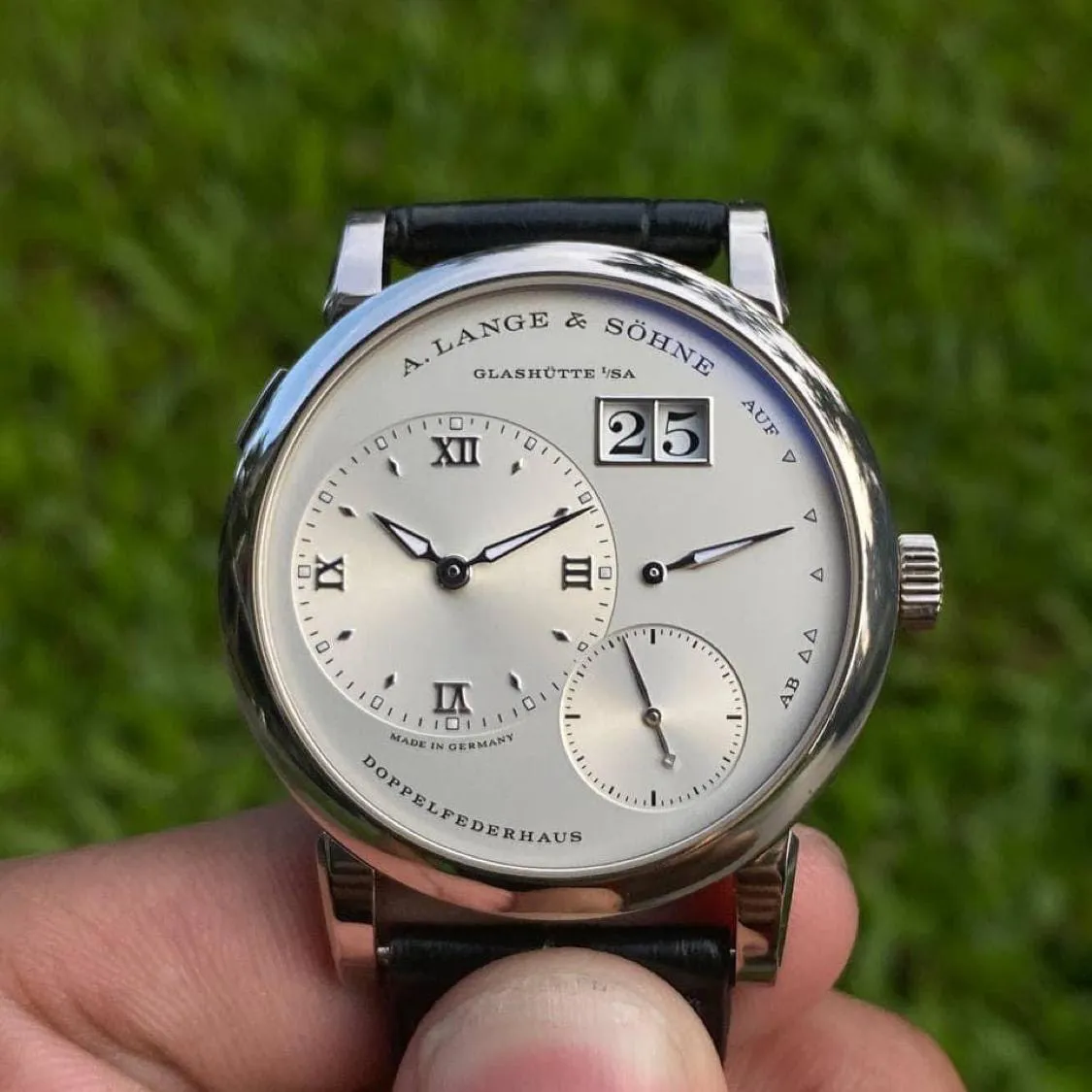 A. Lange & Söhne Lange 1 191.039 38.5mm White gold Silver