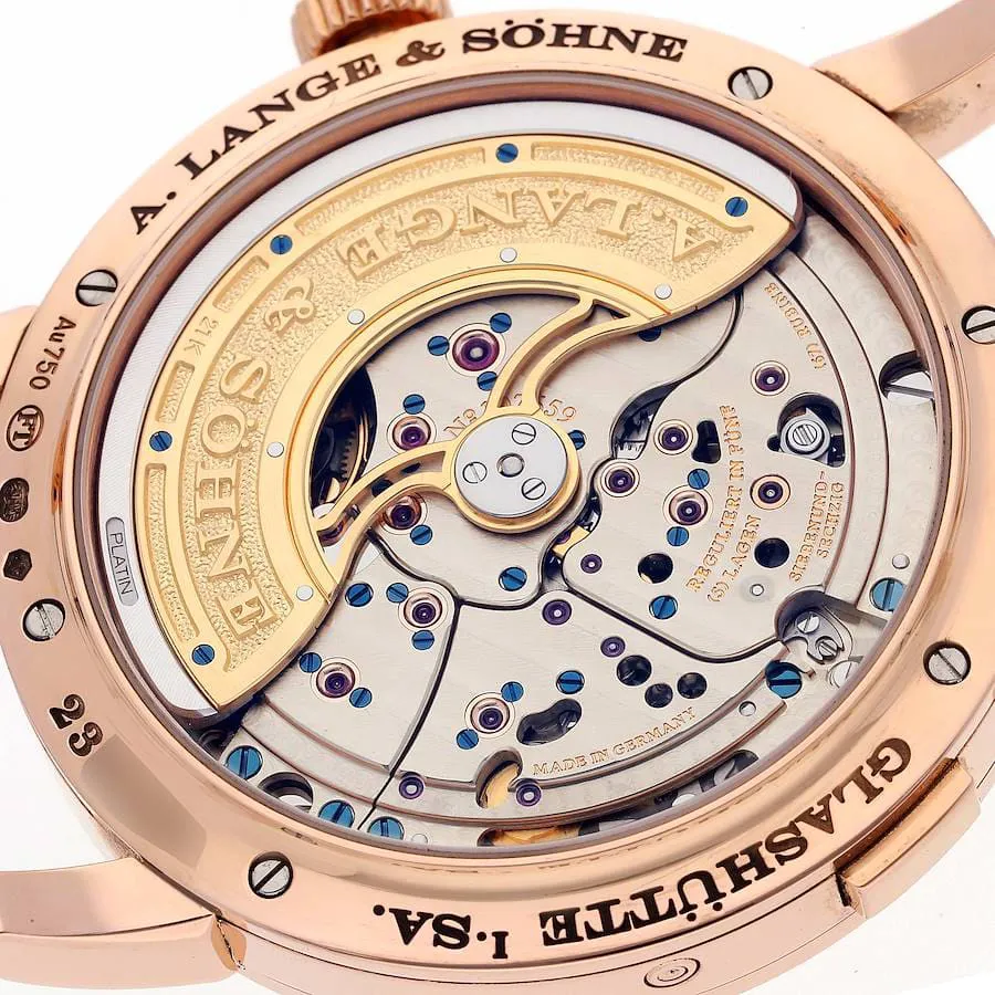 A. Lange & Söhne Lange 1 320.032 39.5mm Rose gold Silver 4