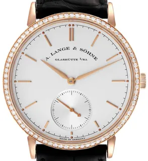 A. Lange & Söhne Saxonia 842.032 Rose gold Silver