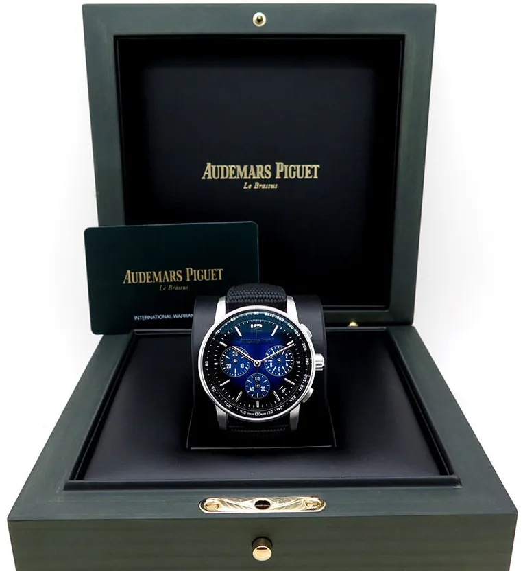 Audemars Piguet Code 11.59 26393BC.OO.A002KB.01 41mm White gold Blue 2