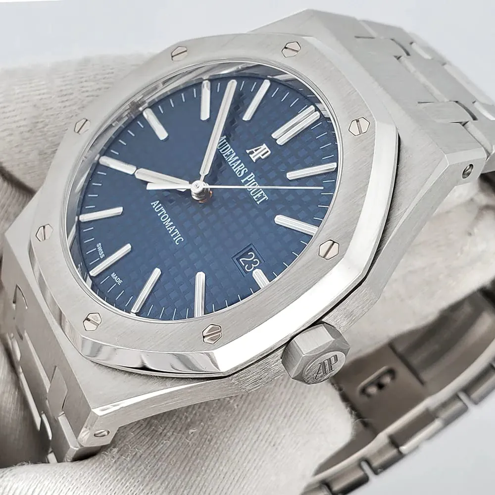 Audemars Piguet Royal Oak 15400ST.OO.1220ST.03 41mm Steel Blue 4