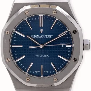 Audemars Piguet Royal Oak 15400ST.OO.1220ST.03 Stainless steel Blue