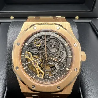 Audemars Piguet Royal Oak 15407OR.OO.1220OR.01 Rose gold Gray