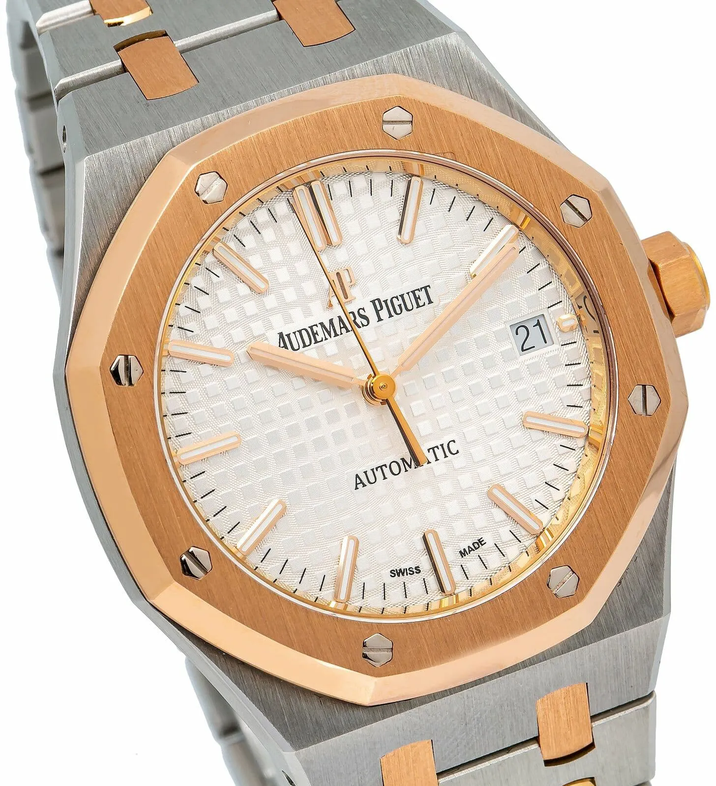 Audemars Piguet Royal Oak 15450SR.OO.1256SR.01 37mm Stainless steel Silver 2