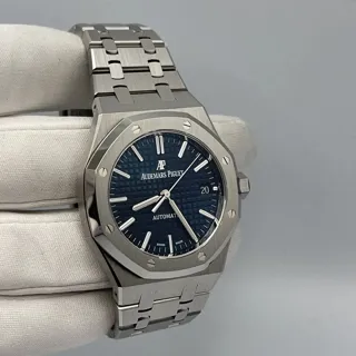 Audemars Piguet Royal Oak 15450ST.OO.1256ST.03 Stainless steel Blue