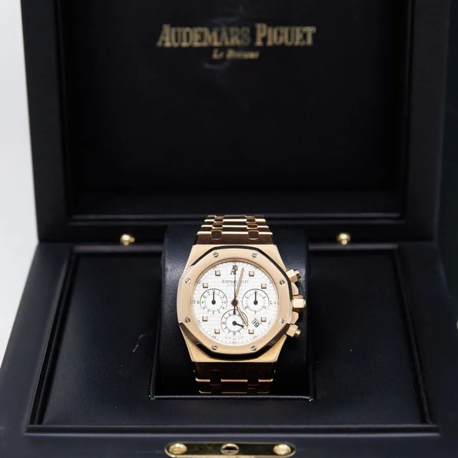 Audemars Piguet Royal Oak 25960OR.OO.1185OR.01 39mm Rose gold White