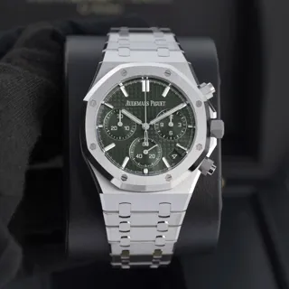 Audemars Piguet Royal Oak 26240ST.OO.1320ST.08 Stainless steel Green